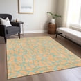 thumbnail image 1 of Addison Rugs Chantille Indoor/Outdoor Transitional Geometric Peach Washable Rectangle Rug, 5' x 7'6", 1 of 6