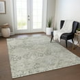 thumbnail image 1 of Addison Rugs Chantille Indoor/Outdoor Transitional Geometric Pewter Machine Washable Rectangle Rug, 3' x 5', 1 of 7