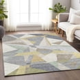thumbnail image 1 of Addison Rugs Chantille Indoor/Outdoor Transitional Geometric Pewter Washable Rectangle Rug, 2'6" x 3'10", 1 of 6