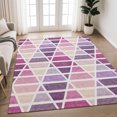 thumbnail image 1 of Addison Rugs Chantille Indoor/Outdoor Transitional Geometric Pink Machine Washable Rectangle Rug, 9' x 12', 1 of 8