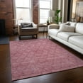 thumbnail image 1 of Addison Rugs Chantille Indoor/Outdoor Transitional Geometric Pink Washable Rectangle Rug, 2'6" x 3'10", 1 of 6