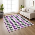 thumbnail image 1 of Addison Rugs Chantille Indoor/Outdoor Transitional Geometric Purple Machine Washable Rectangle Rug, 10' x 14', 1 of 8