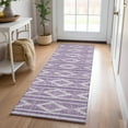 thumbnail image 1 of Addison Rugs Chantille Indoor/Outdoor Transitional Geometric Purple Washable Runner Rug, 2'3" x 7'6", 1 of 6