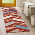 thumbnail image 1 of Addison Rugs Chantille Indoor/Outdoor Transitional Geometric Red Machine Washable Runner Rug, 2'3" x 7'6", 1 of 8