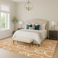 thumbnail image 1 of Addison Rugs Chantille Indoor/Outdoor Transitional Geometric Rust Machine Washable Rectangle Rug, 10' x 14', 1 of 8