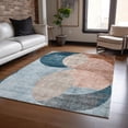 thumbnail image 1 of Addison Rugs Chantille Indoor/Outdoor Transitional Geometric Rust Washable Rectangle Rug, 9' x 12', 1 of 6