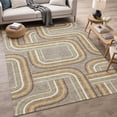 thumbnail image 1 of Addison Rugs Chantille Indoor/Outdoor Transitional Geometric Taupe Machine Washable Rectangle Rug, 10' x 14', 1 of 8