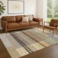 thumbnail image 1 of Addison Rugs Chantille Indoor/Outdoor Transitional Geometric Taupe Machine Washable Rectangle Rug, 8' x 10', 1 of 8