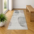 thumbnail image 1 of Addison Rugs Chantille Indoor/Outdoor Transitional Geometric Taupe Machine Washable Runner Rug, 2'3" x 7'6", 1 of 8