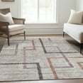 thumbnail image 1 of Addison Rugs Chantille Indoor/Outdoor Transitional Geometric Taupe Washable Rectangle Rug, 3' x 5', 1 of 6