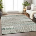 thumbnail image 1 of Addison Rugs Chantille Indoor/Outdoor Transitional Geometric Taupe Washable Rectangle Rug, 8' x 10', 1 of 6