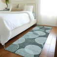 thumbnail image 1 of Addison Rugs Chantille Indoor/Outdoor Transitional Geometric Teal Machine Washable Runner Rug, 2'3" x 7'6", 1 of 7