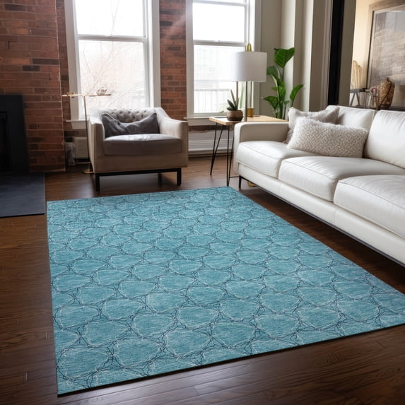 Teal And Raspberry Rug Addison Rugs Chantille Indoor/Outdoor Transitional Geometric Teal ...