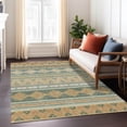 thumbnail image 1 of Addison Rugs Chantille Indoor/Outdoor Transitional Global Basil Machine Washable Rectangle Rug, 10' x 14', 1 of 8