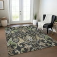 thumbnail image 1 of Addison Rugs Chantille Indoor/Outdoor Transitional Global Black Washable Rectangle Rug, 10' x 14', 1 of 6