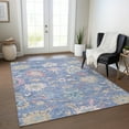 thumbnail image 1 of Addison Rugs Chantille Indoor/Outdoor Transitional Global Blue Washable Rectangle Rug, 10' x 14', 1 of 6