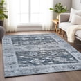 thumbnail image 1 of Addison Rugs Chantille Indoor/Outdoor Transitional Global Blue Washable Rectangle Rug, 3' x 5', 1 of 6