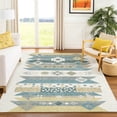 thumbnail image 1 of Addison Rugs Chantille Indoor/Outdoor Transitional Global Ivory Machine Washable Rectangle Rug, 9' x 12', 1 of 8
