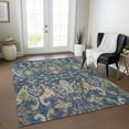 thumbnail image 1 of Addison Rugs Chantille Indoor/Outdoor Transitional Global Navy Washable Rectangle Rug, 10' x 14', 1 of 6