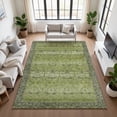 thumbnail image 1 of Addison Rugs Chantille Indoor/Outdoor Transitional Global Olive Machine Washable Rectangle Rug, 8' x 10', 1 of 8