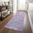 thumbnail image 1 of Addison Rugs Chantille Indoor/Outdoor Transitional Global Purple Washable Runner Rug, 2'3" x 7'6", 1 of 6