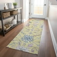 thumbnail image 1 of Addison Rugs Chantille Indoor/Outdoor Transitional Global Yellow Washable Runner Rug, 2'3" x 7'6", 1 of 6