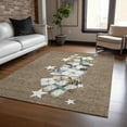 thumbnail image 1 of Addison Rugs Chantille Indoor/Outdoor Transitional Holiday Brown Machine Washable Rectangle Rug, 2'6" x 3'10", 1 of 7