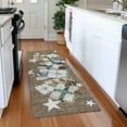 thumbnail image 1 of Addison Rugs Chantille Indoor/Outdoor Transitional Holiday Brown Machine Washable Runner Rug, 2'3" x 7'6", 1 of 7