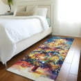 thumbnail image 1 of Addison Rugs Chantille Indoor/Outdoor Transitional Holiday Christmas Tree Navy Machine Washable Runner Rug, 2'3" x 7'6", 1 of 7