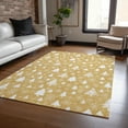 thumbnail image 1 of Addison Rugs Chantille Indoor/Outdoor Transitional Holiday Gold Machine Washable Rectangle Rug, 10' x 14', 1 of 7