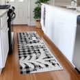 thumbnail image 1 of Addison Rugs Chantille Indoor/Outdoor Transitional Holiday Gray Machine Washable Runner Rug, 2'3" x 7'6", 1 of 7