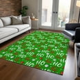 thumbnail image 1 of Addison Rugs Chantille Indoor/Outdoor Transitional Holiday Green Machine Washable Rectangle Rug, 10' x 14', 1 of 7