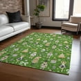 thumbnail image 1 of Addison Rugs Chantille Indoor/Outdoor Transitional Holiday Green Machine Washable Rectangle Rug, 3' x 5', 1 of 7