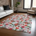 thumbnail image 1 of Addison Rugs Chantille Indoor/Outdoor Transitional Holiday Nutcracker Silver Machine Washable Rectangle Rug, 5' x 7'6", 1 of 7