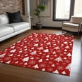 thumbnail image 1 of Addison Rugs Chantille Indoor/Outdoor Transitional Holiday Red Machine Washable Rectangle Rug, 5' x 7'6", 1 of 7