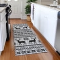 thumbnail image 1 of Addison Rugs Chantille Indoor/Outdoor Transitional Holiday Silver Machine Washable Runner Rug, 2'3" x 7'6", 1 of 7
