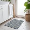 thumbnail image 1 of Addison Rugs Chantille Indoor/Outdoor Transitional Holiday Snowflake Gray Machine Washable Rectangle Rug, 1'8" x 2'6", 1 of 7