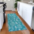 thumbnail image 1 of Addison Rugs Chantille Indoor/Outdoor Transitional Holiday Teal Machine Washable Runner Rug, 2'3" x 7'6", 1 of 7
