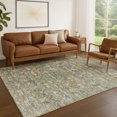 thumbnail image 1 of Addison Rugs Chantille Indoor/Outdoor Transitional Ikat Aloe Machine Washable Rectangle Rug, 10' x 14', 1 of 8