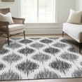 thumbnail image 1 of Addison Rugs Chantille Indoor/Outdoor Transitional Ikat Gray Washable Rectangle Rug, 3' x 5', 1 of 6