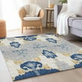 thumbnail image 1 of Addison Rugs Chantille Indoor/Outdoor Transitional Ikat Navy Washable Rectangle Rug, 2'6" x 3'10", 1 of 6