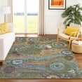 thumbnail image 1 of Addison Rugs Chantille Indoor/Outdoor Transitional Kids Basil Machine Washable Rectangle Rug, 8' x 10', 1 of 8