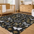 thumbnail image 1 of Addison Rugs Chantille Indoor/Outdoor Transitional Kids Black Machine Washable Rectangle Rug, 10' x 14', 1 of 8