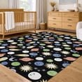 thumbnail image 1 of Addison Rugs Chantille Indoor/Outdoor Transitional Kids Black Machine Washable Rectangle Rug, 10' x 14', 1 of 8