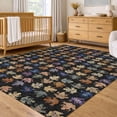 thumbnail image 1 of Addison Rugs Chantille Indoor/Outdoor Transitional Kids Black Machine Washable Rectangle Rug, 10' x 14', 1 of 8