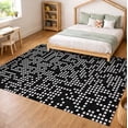 thumbnail image 1 of Addison Rugs Chantille Indoor/Outdoor Transitional Kids Black Machine Washable Rectangle Rug, 10' x 14', 1 of 8