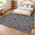 thumbnail image 1 of Addison Rugs Chantille Indoor/Outdoor Transitional Kids Graphite Machine Washable Rectangle Rug, 8' x 10', 1 of 8