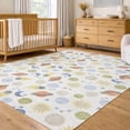 thumbnail image 1 of Addison Rugs Chantille Indoor/Outdoor Transitional Kids Ivory Machine Washable Rectangle Rug, 10' x 14', 1 of 8