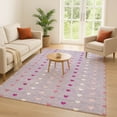 thumbnail image 1 of Addison Rugs Chantille Indoor/Outdoor Transitional Kids Lavender Machine Washable Rectangle Rug, 8' x 10', 1 of 8