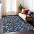 thumbnail image 1 of Addison Rugs Chantille Indoor/Outdoor Transitional Kids Navy Machine Washable Rectangle Rug, 10' x 14', 1 of 8